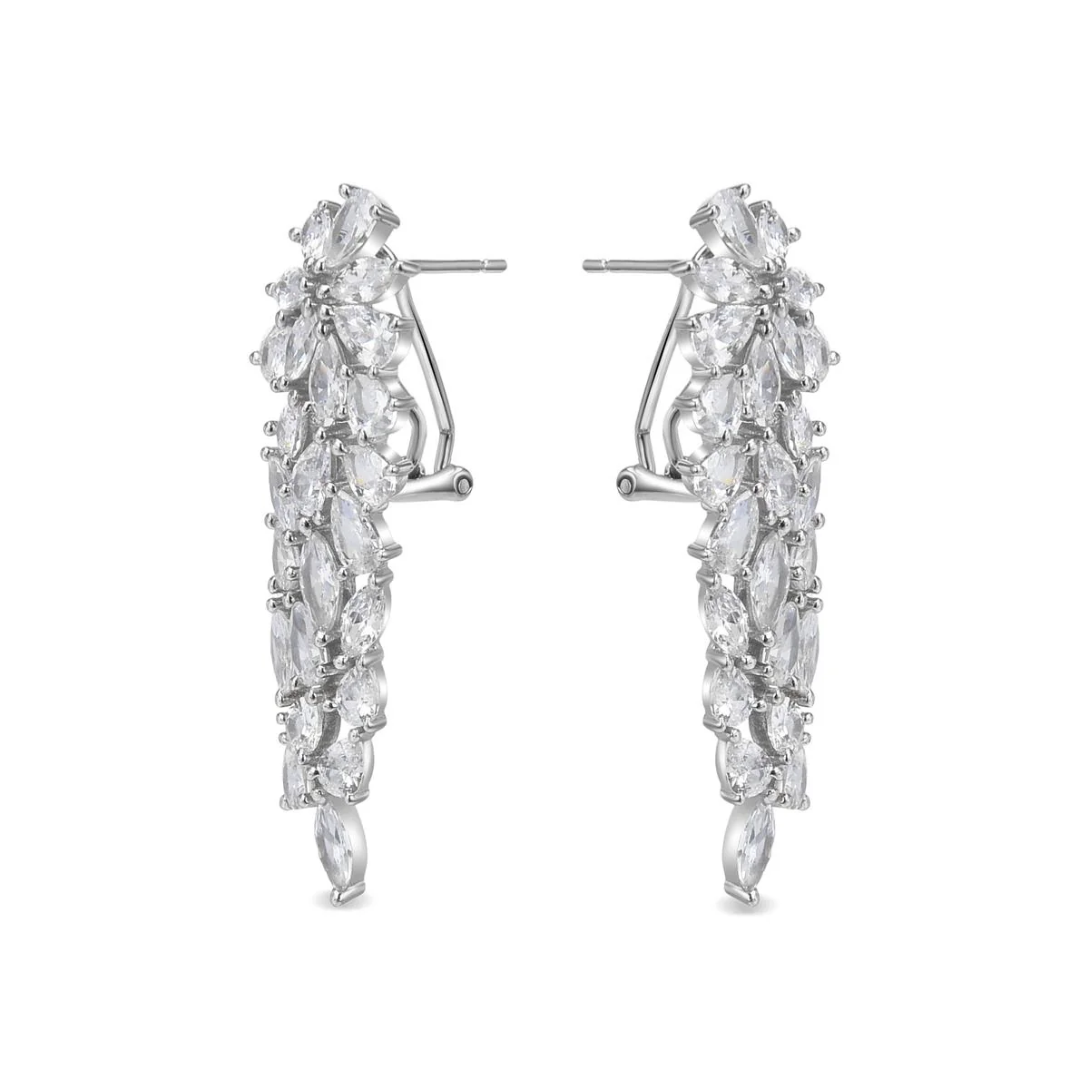 Pendientes Donmuel Plata De Ley 925 - Donmuel BLANCO - Image 2
