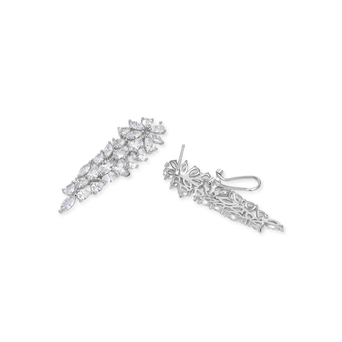 Pendientes Donmuel Plata De Ley 925 - Donmuel BLANCO - Image 3