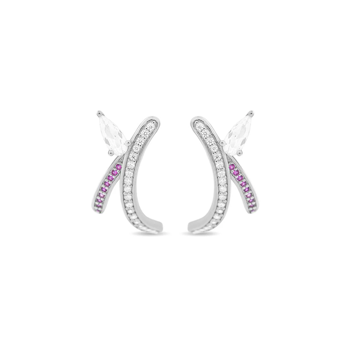 Pendientes Drexsu Plata De Ley 925 - Drexsu BLANCO