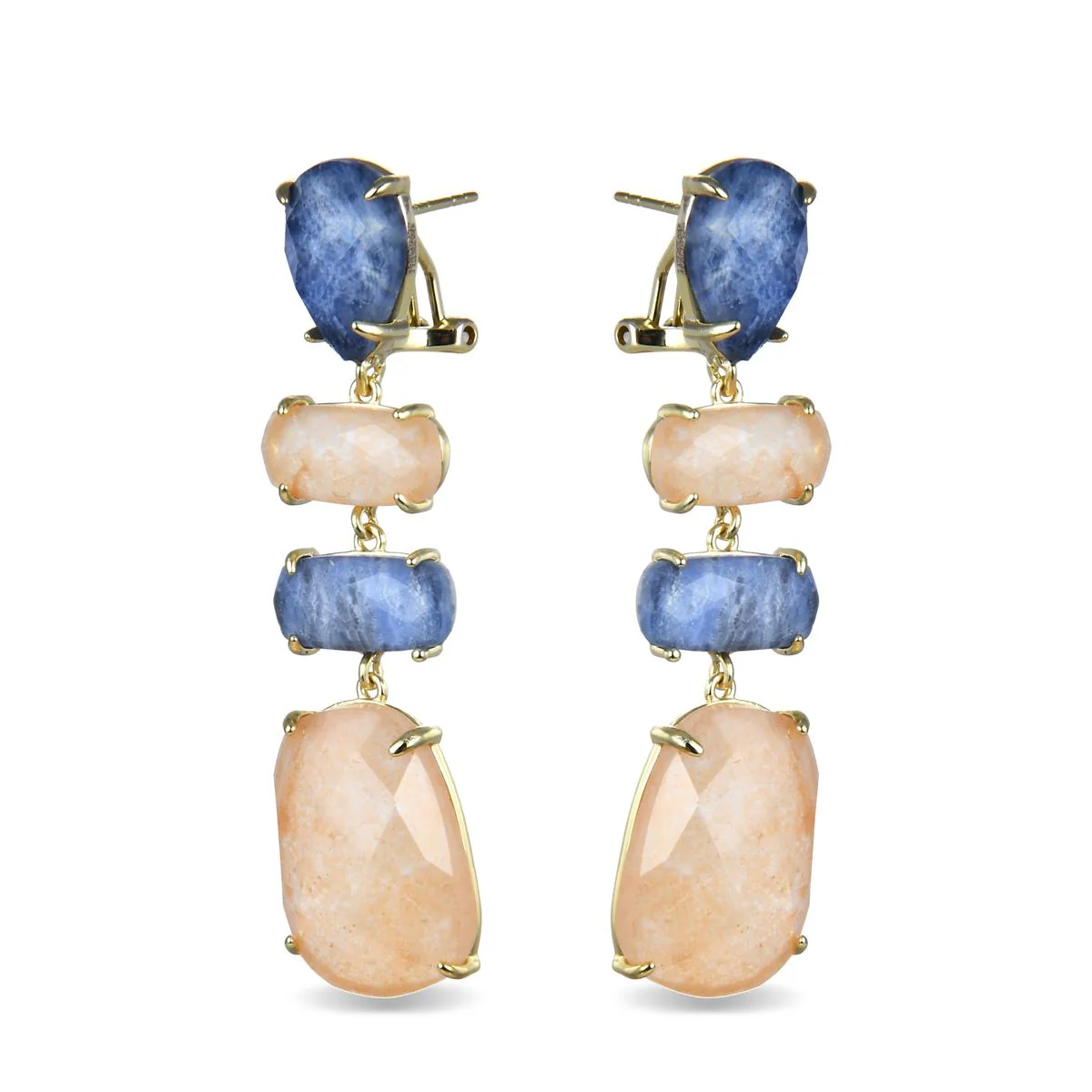 Pendientes Dya Plata De Ley 925 - Dya MULTICOLOR - Image 2