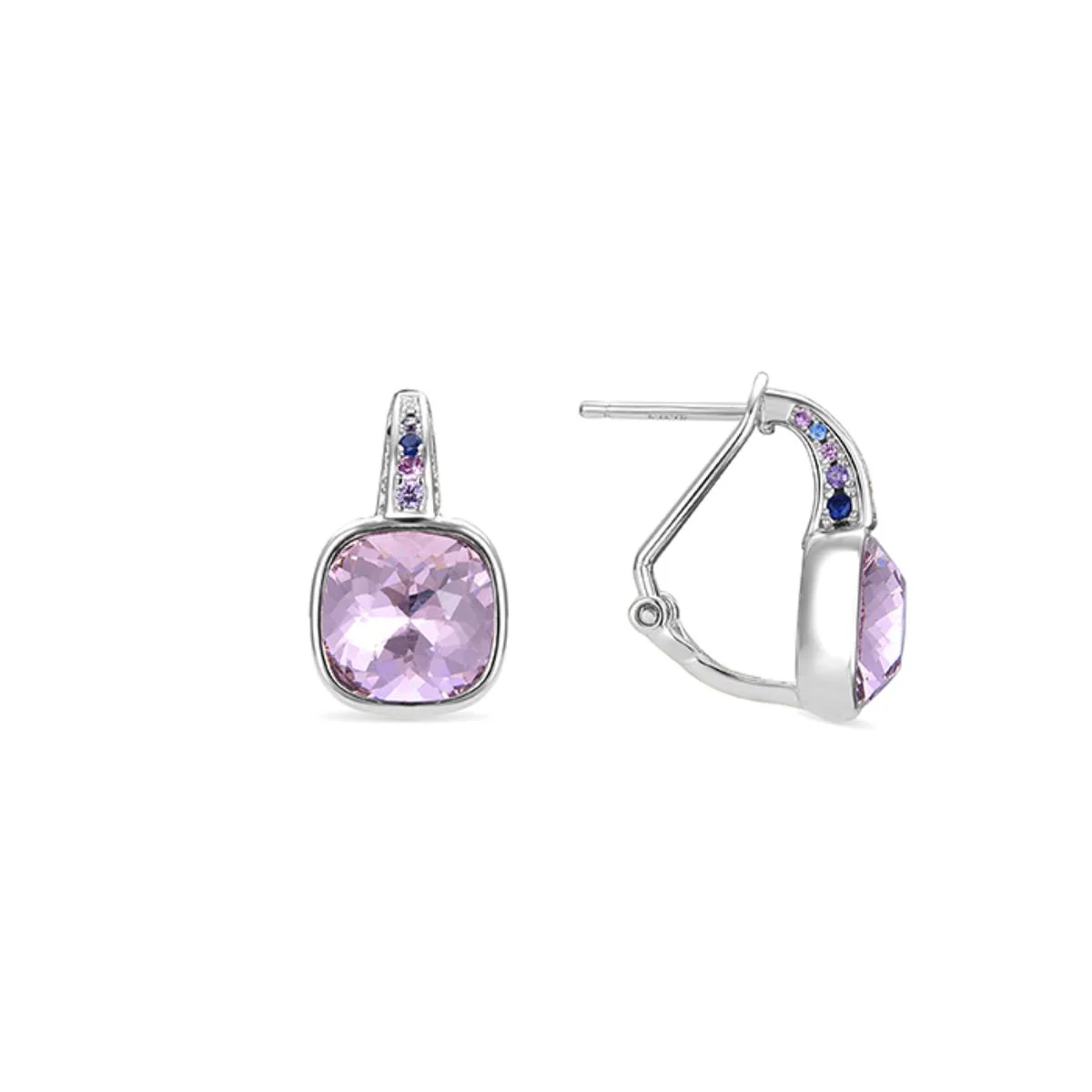 Pendientes Dyosha Plata De Ley 925 - Dyosha ROSA