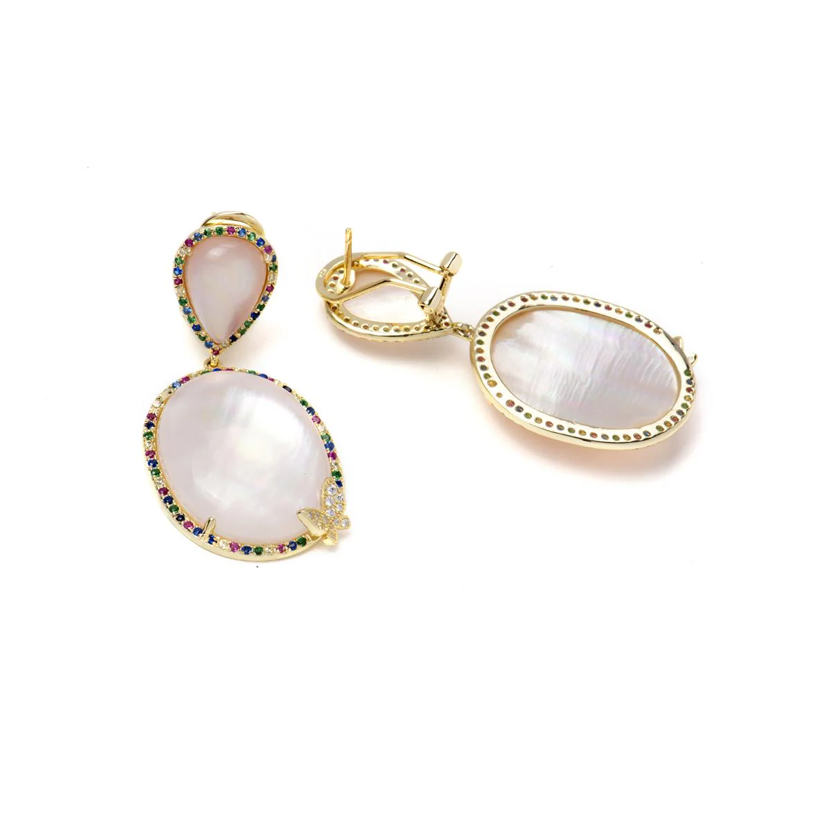 Pendientes Dysthe Plata De Ley 925 - Dysthe MULTICOLOR - Image 3