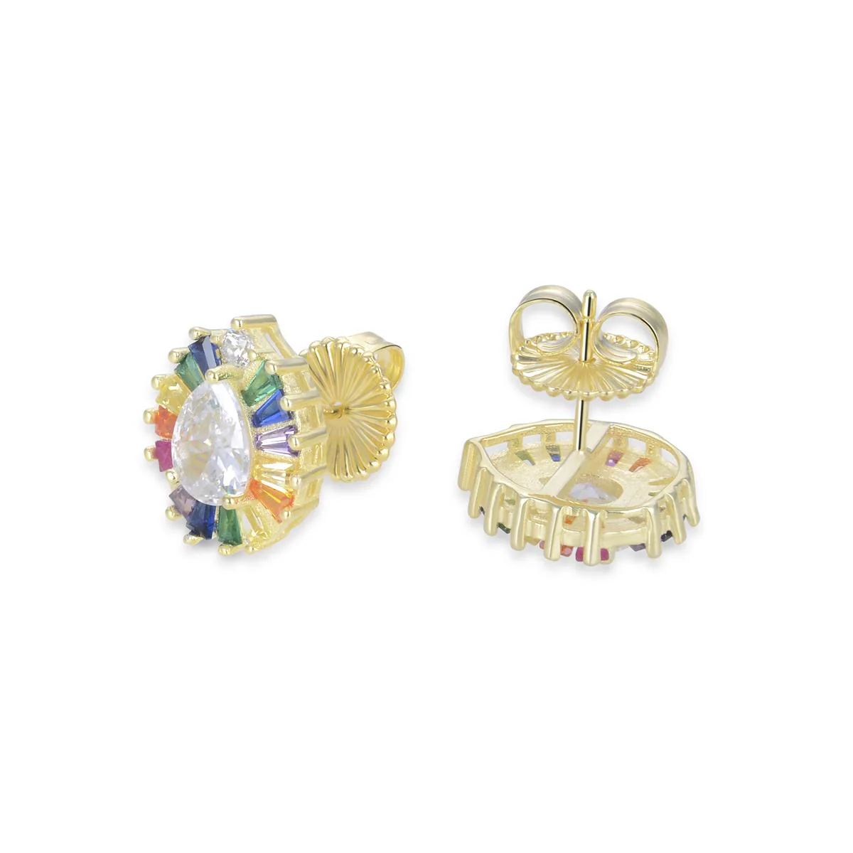 Pendientes Efion Plata De Ley 925 - Efion MULTICOLOR - Image 3