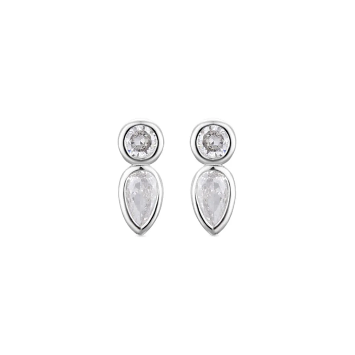 Pendientes Eladan Plata De Ley 925 - Eladan BLANCO