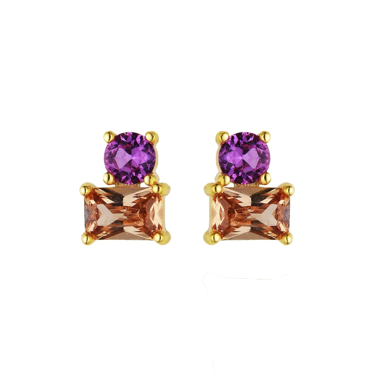 Pendientes Eleon Plata de Ley 925 - Eleon MULTICOLOR