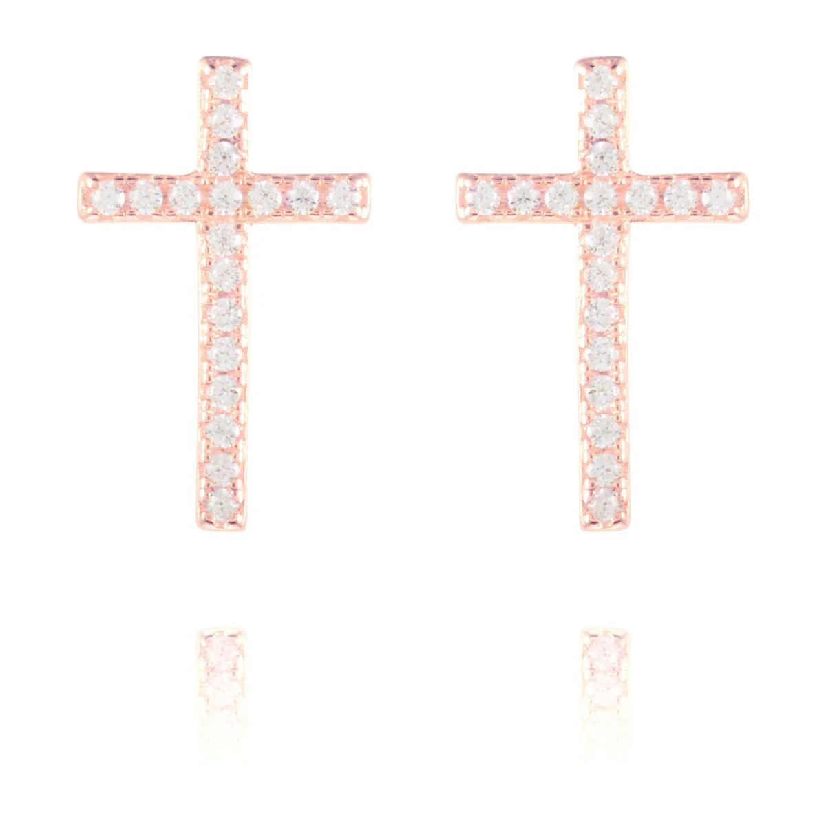 Pendientes Elfu Plata De Ley 925 - Elfu BLANCO