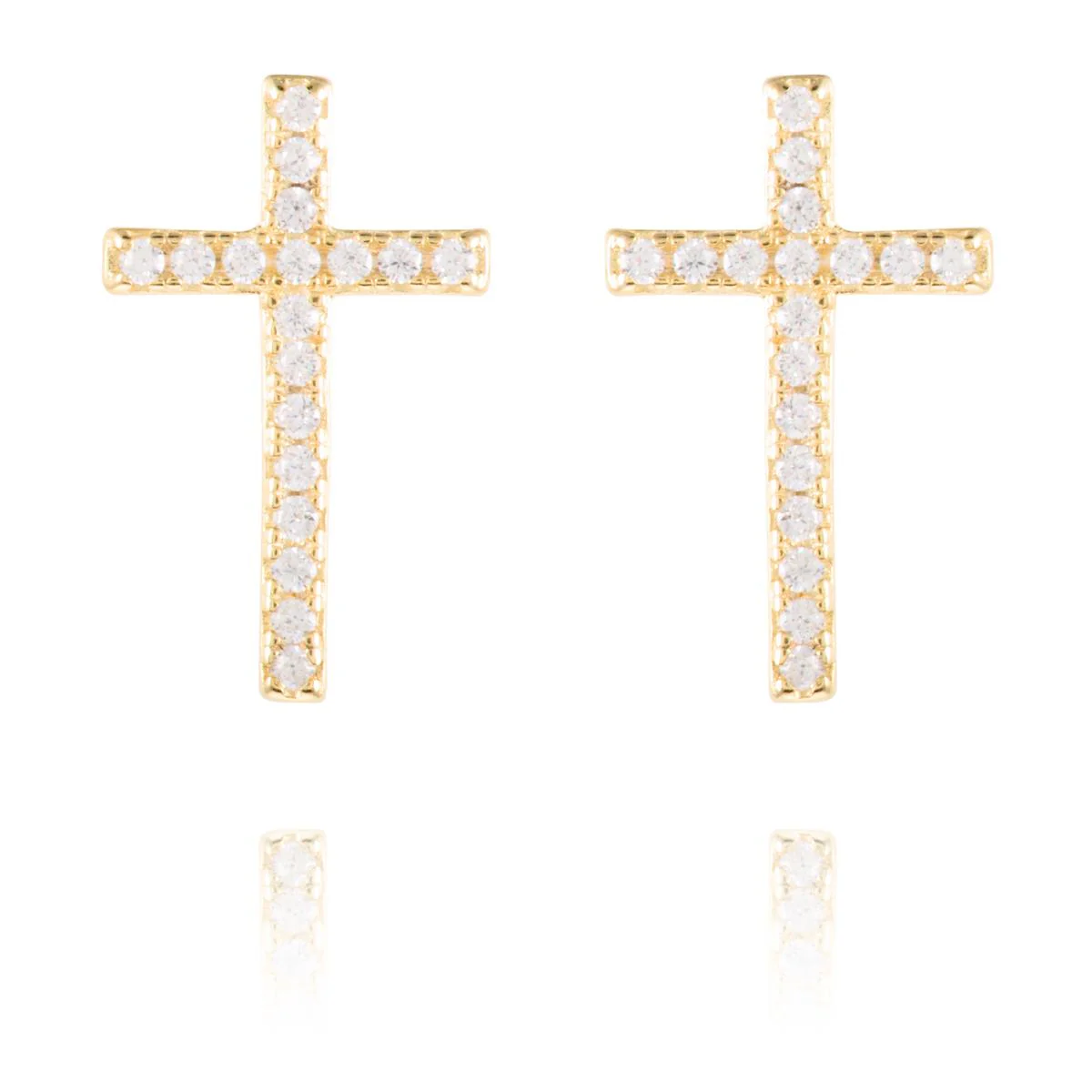Pendientes Elfu Plata De Ley 925 - Elfu BLANCO