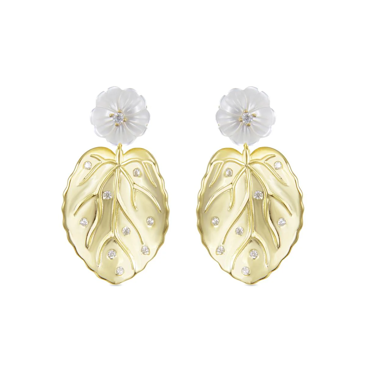 Pendientes Eliisum Plata De Ley 925 - Eliisum BLANCO