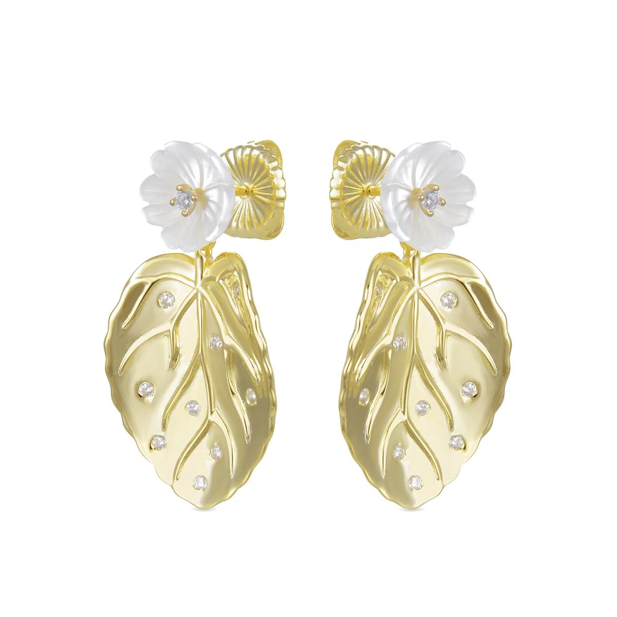 Pendientes Eliisum Plata De Ley 925 - Eliisum BLANCO - Image 2