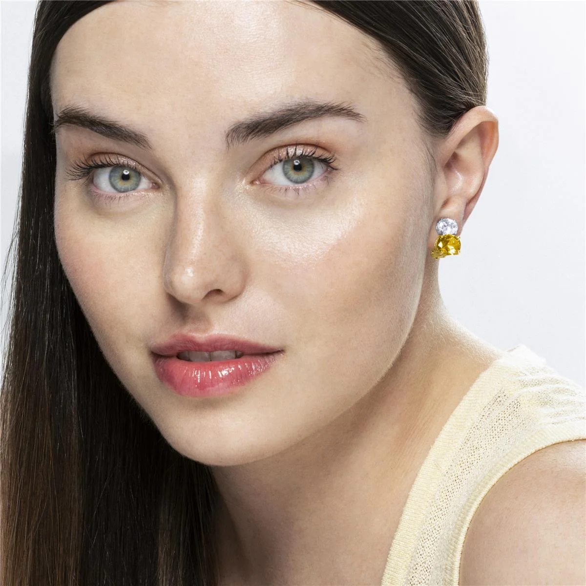 Pendientes Elsoni Plata de Ley 925 - Elsoni AMARILLO - Image 3