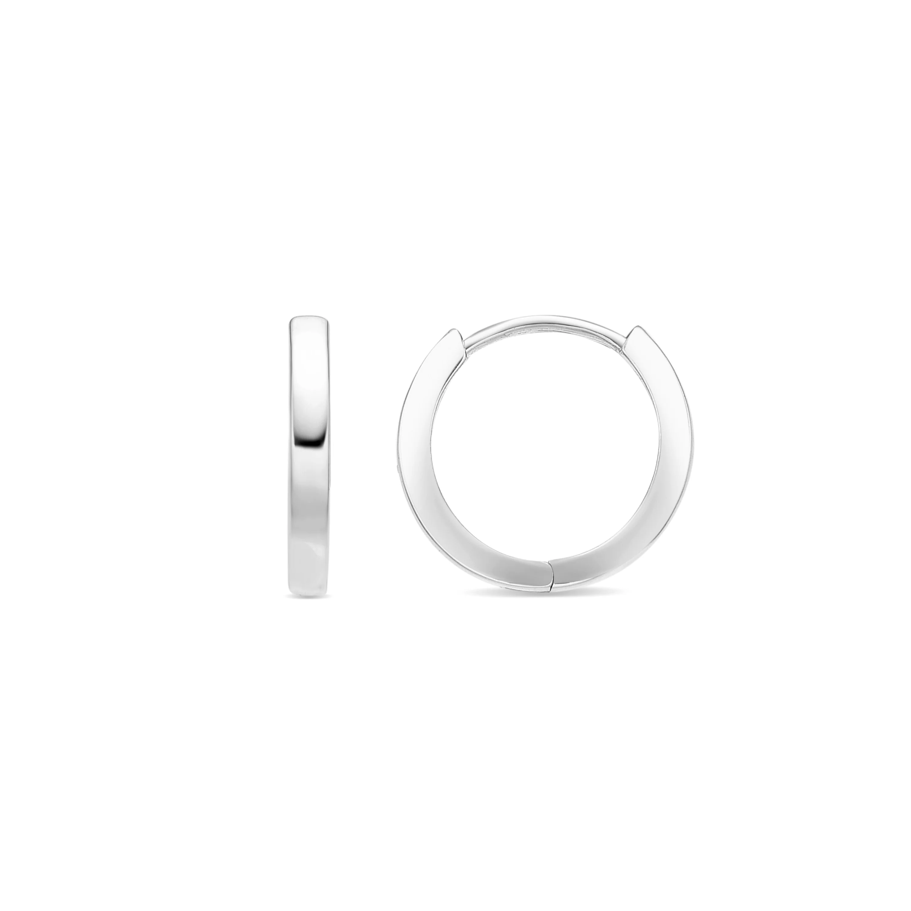Pendientes con - acabado plata - Erespa