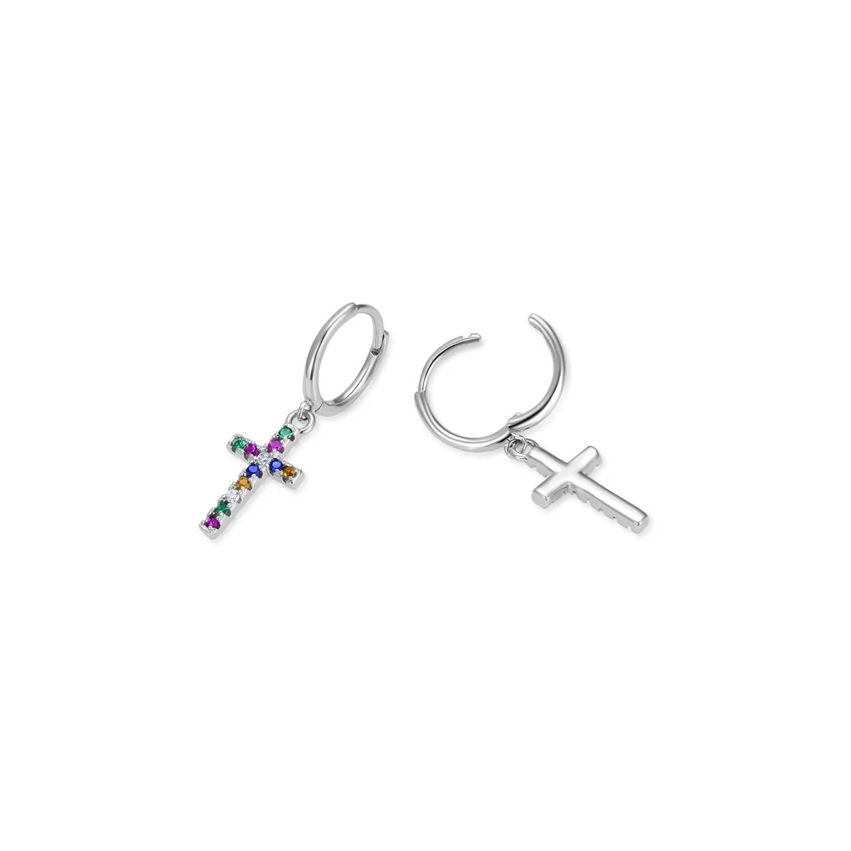 Pendientes Erilma Plata De Ley 925 - Erilma MULTICOLOR - Image 3