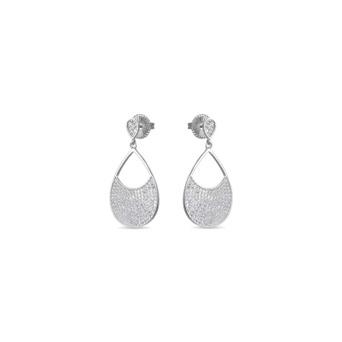 Pendientes Eshe Plata De Ley 925 - Eshe BLANCO - Image 2