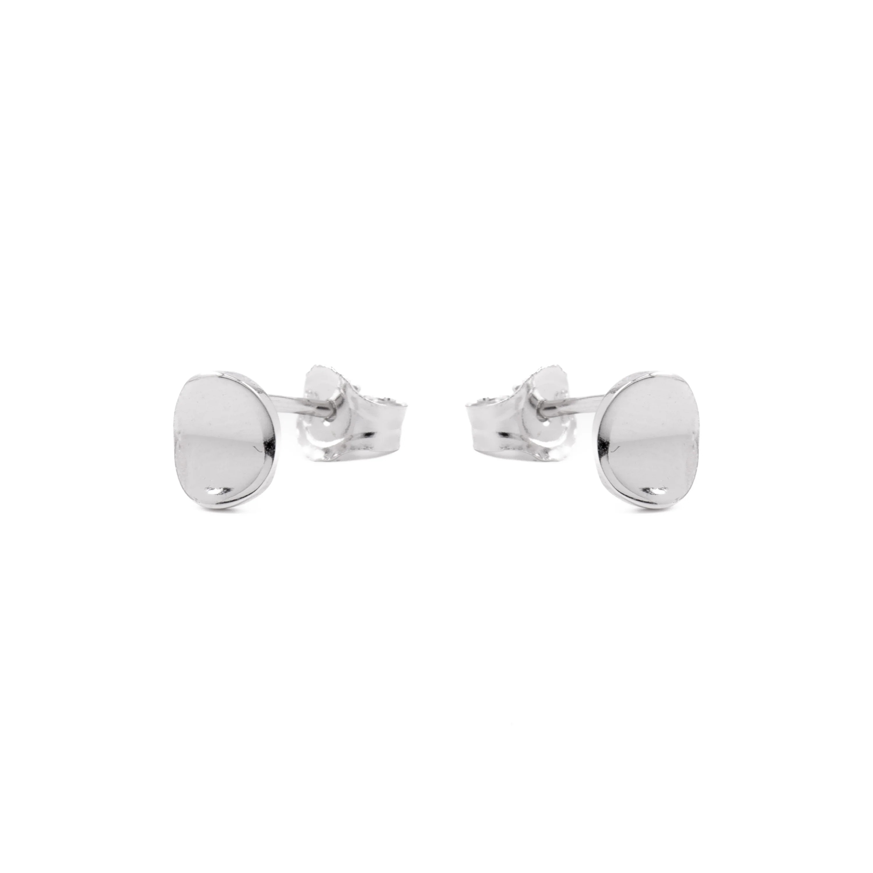 Pendientes de Plata de Ley 925 acabados en rodio - Essential - Image 3