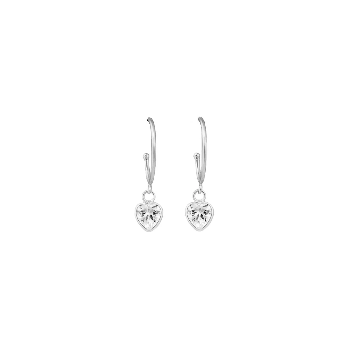 Pendientes Essential Plata De Ley 925 - Essential BLANCO