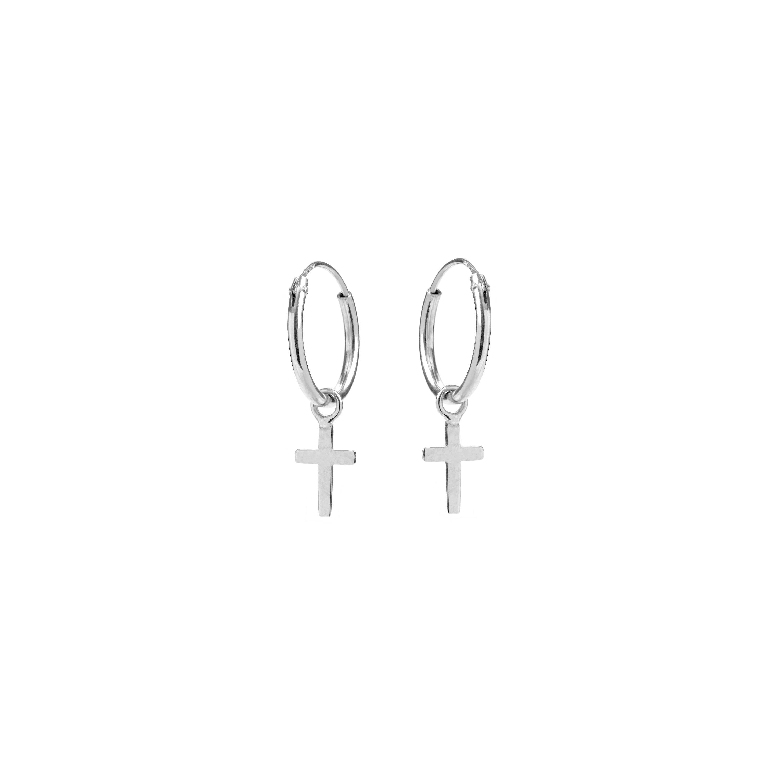 Pendientes de Plata de Ley 925 acabados en rodio - Essential - Image 3