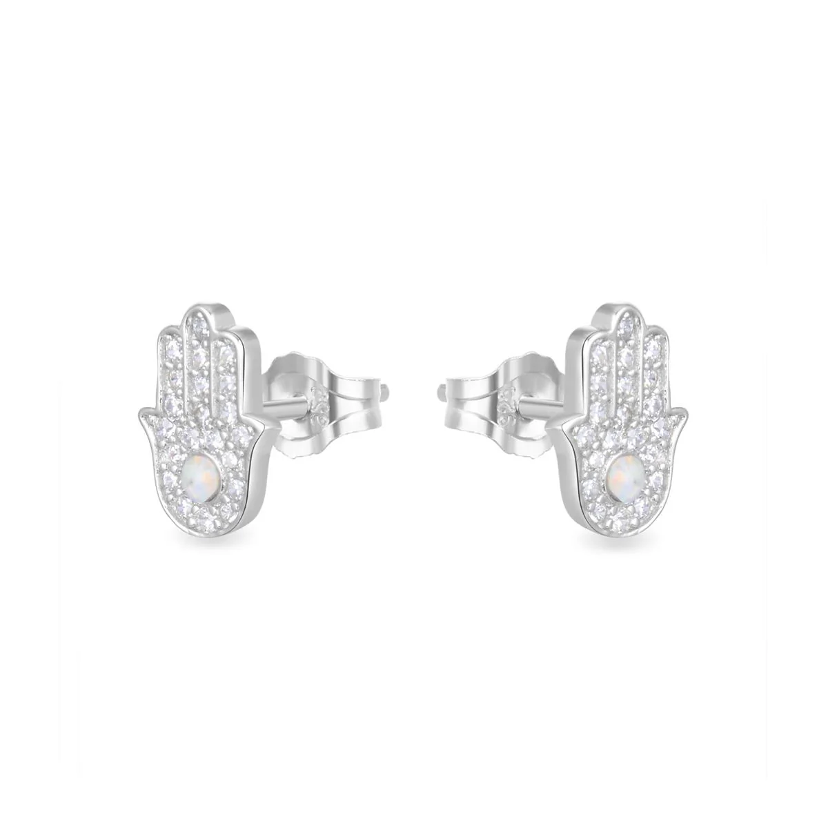Pendientes Euzum Plata De Ley 925 - Euzum BLANCO - Image 2