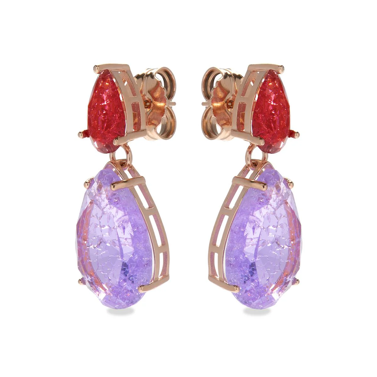 Pendientes Ever Plata De Ley 925 - Ever ROSA - Image 2