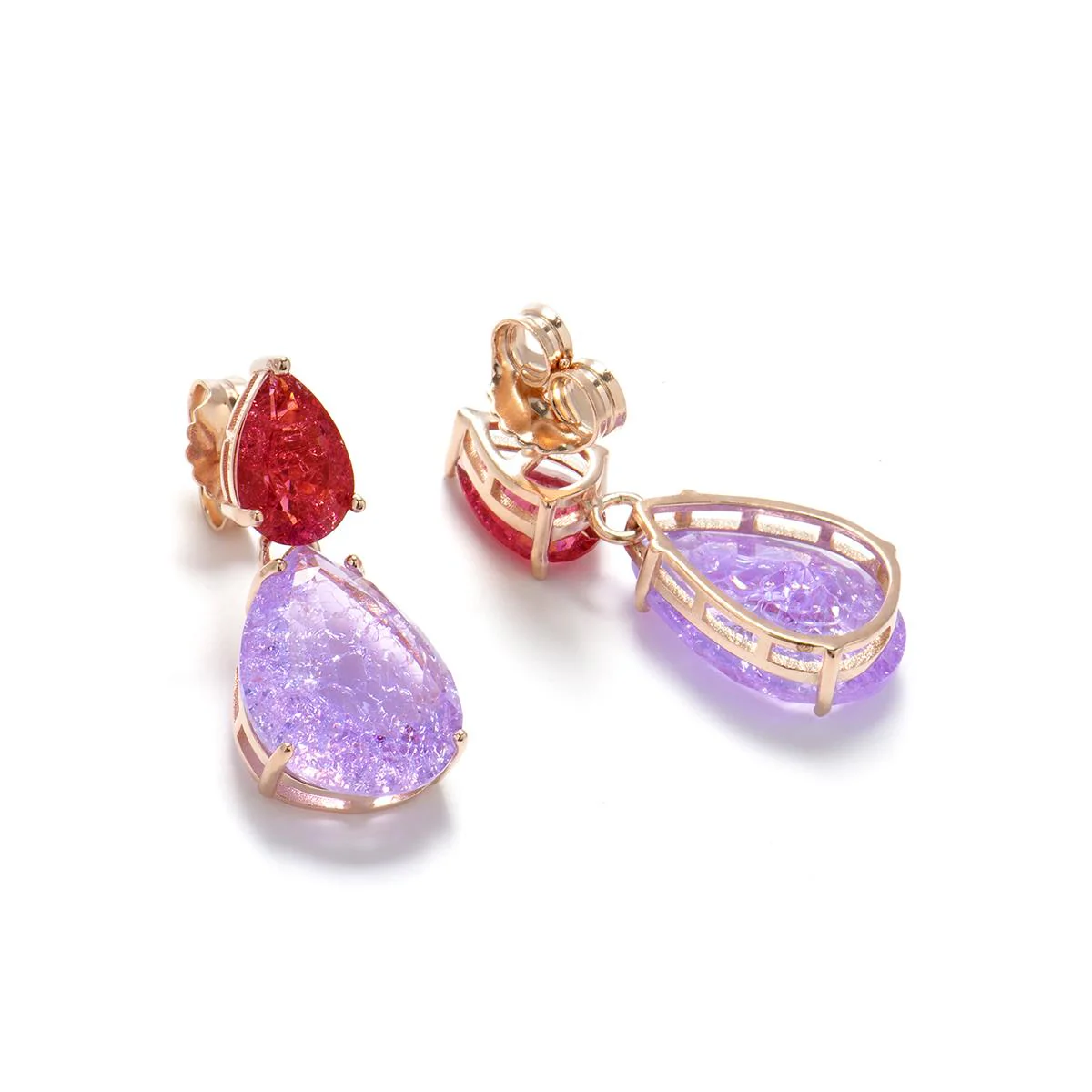 Pendientes Ever Plata De Ley 925 - Ever ROSA - Image 3