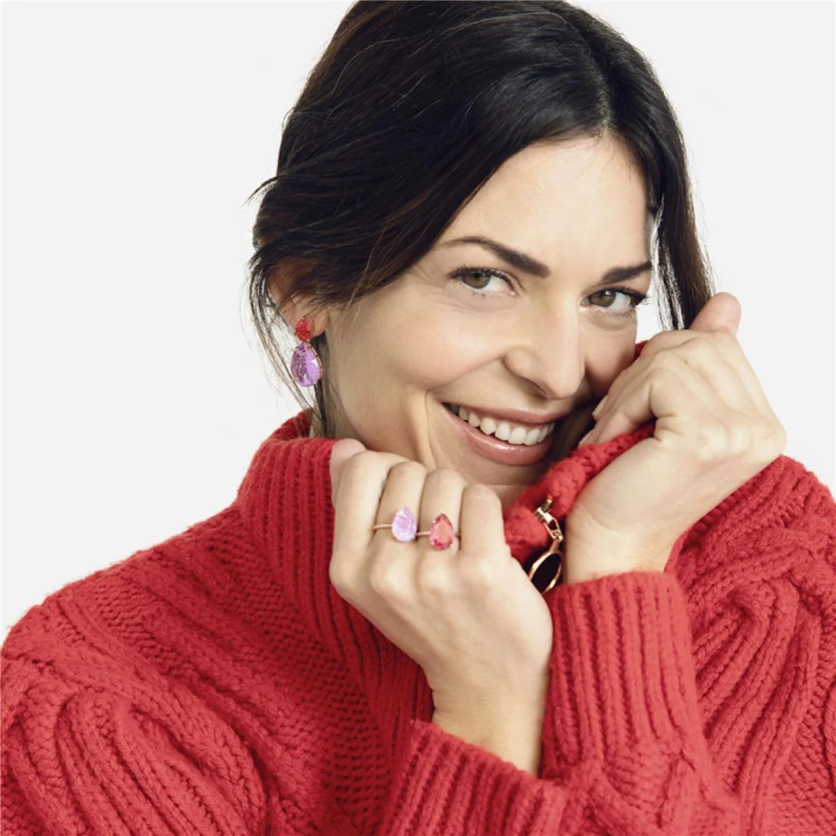 Pendientes Ever Plata De Ley 925 - Ever ROSA - Image 4