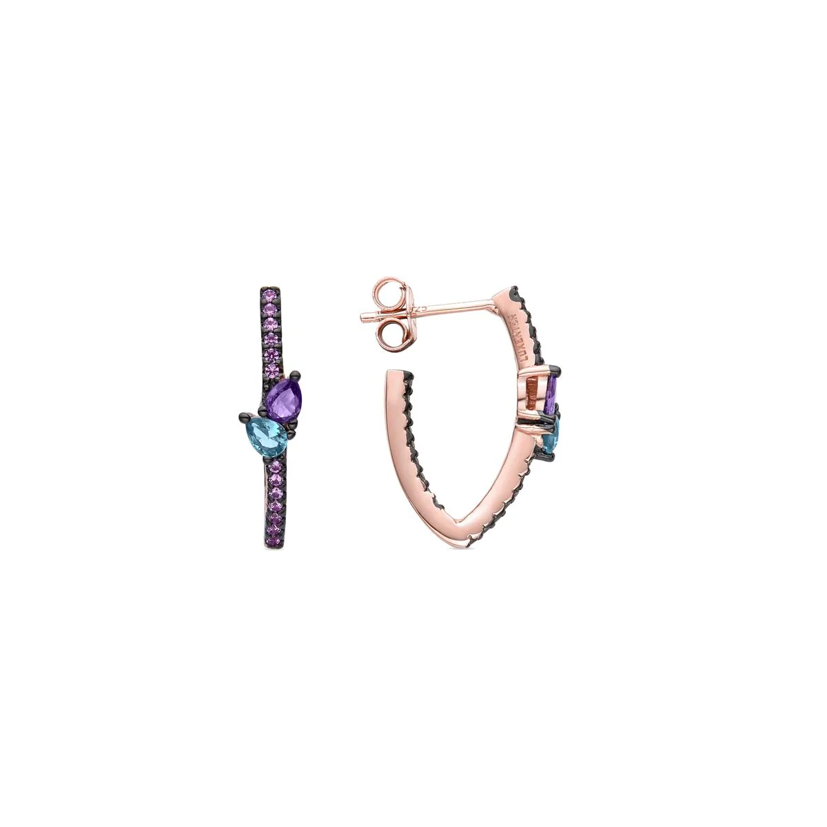 Pendientes Falak Plata de Ley 925 - Falak MULTICOLOR