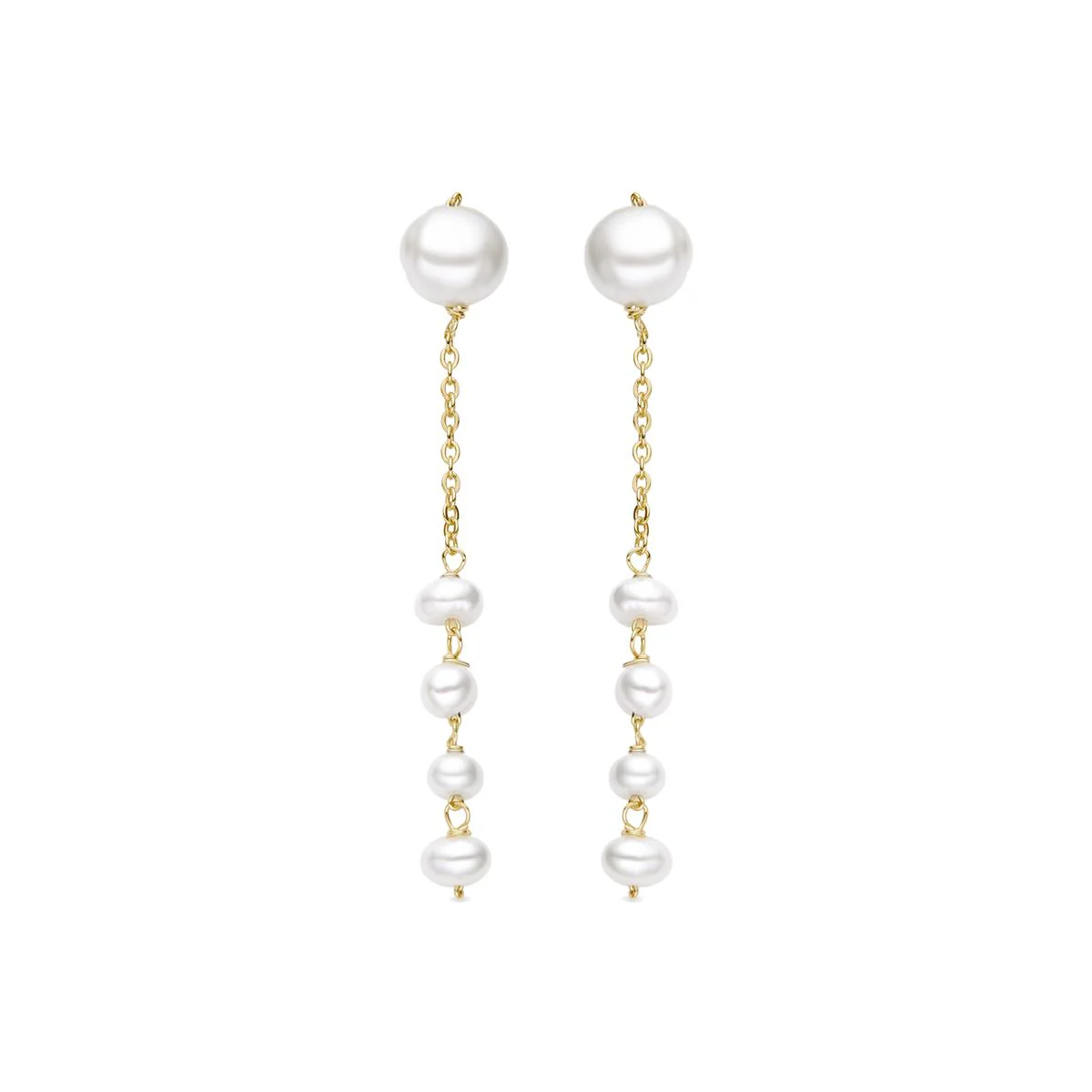 Pendientes Fanaz Plata De Ley 925 - Fanaz BLANCO