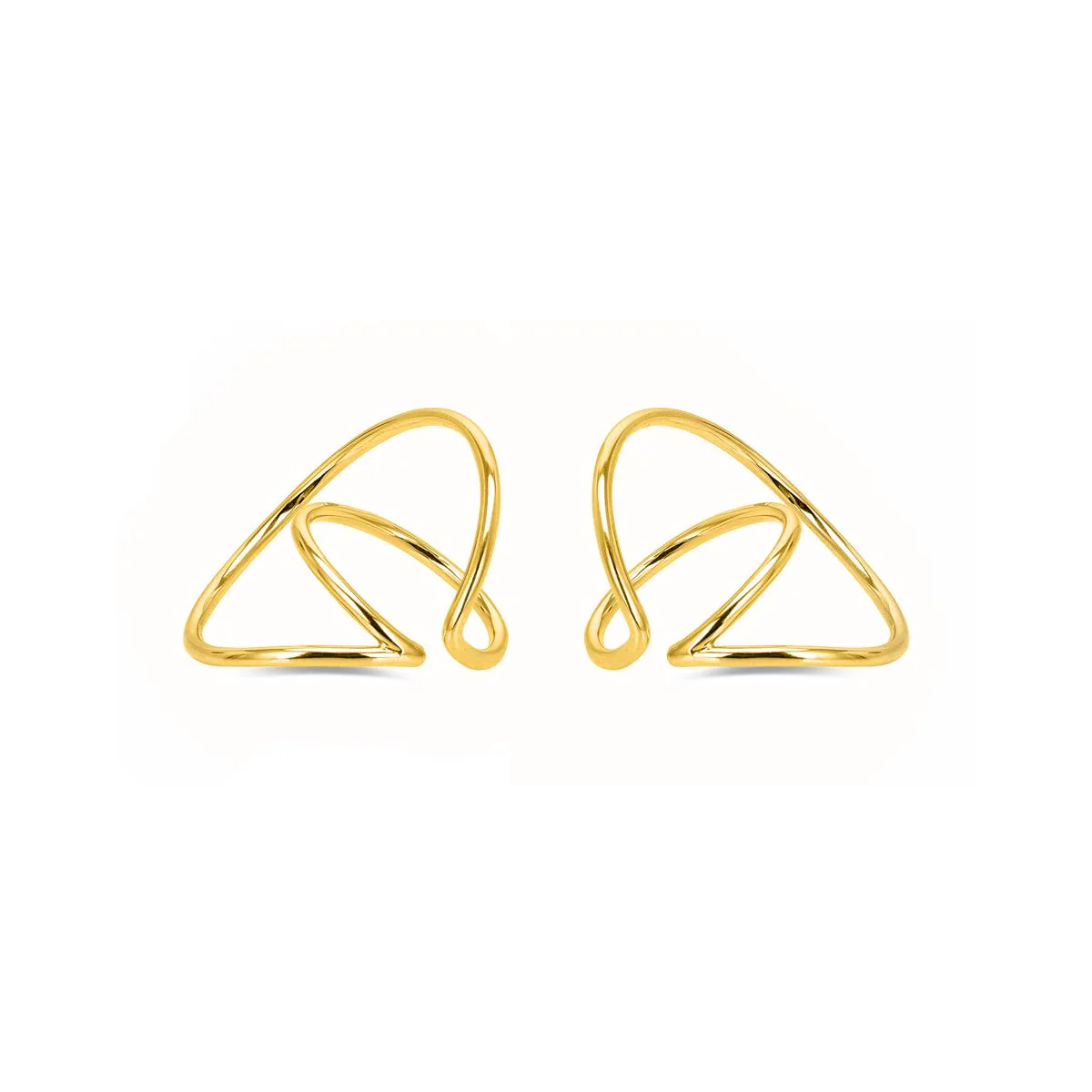 Pendientes Fansy De Plata De Ley 925 Con Baño De O - Fansy AMARILLO
