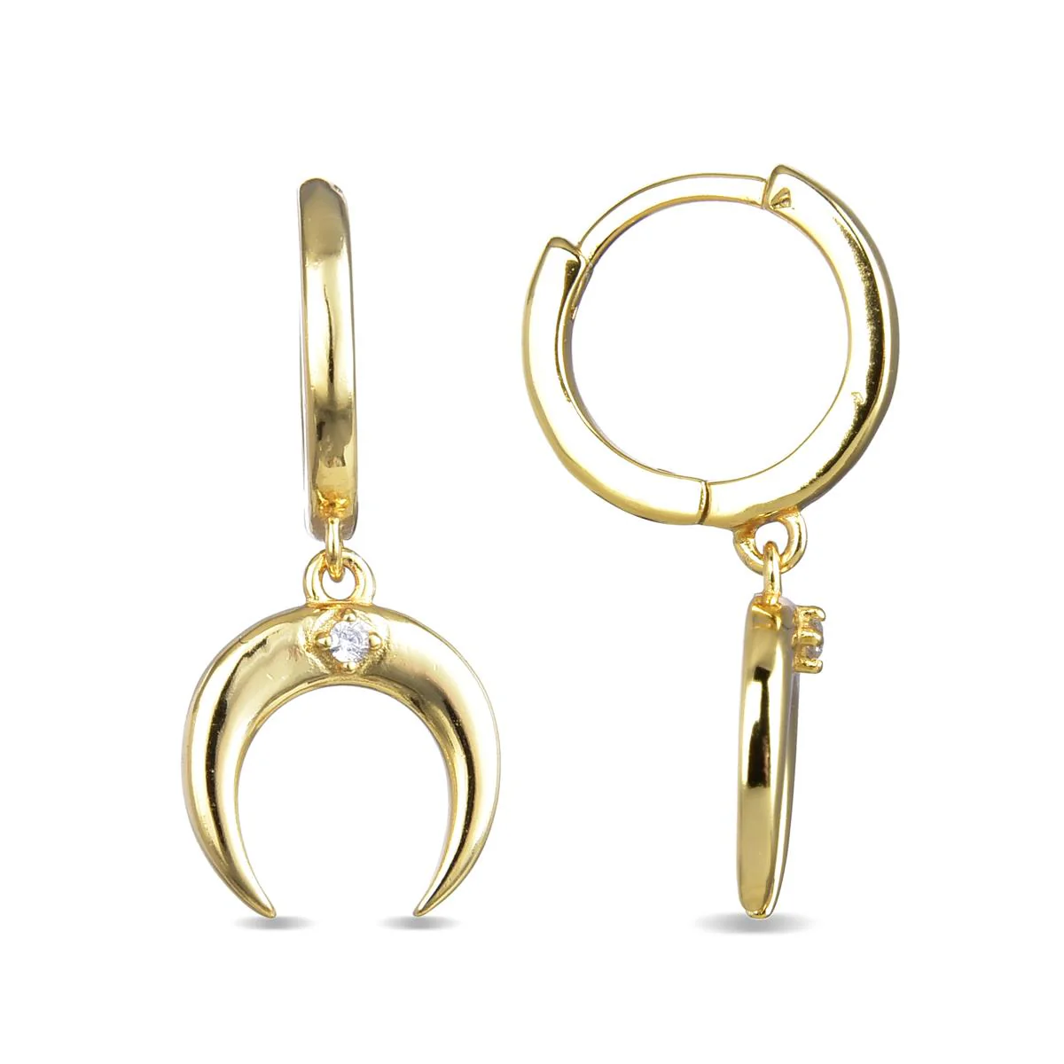 Pendientes Faqca Plata De Ley 925 - Faqca BLANCO