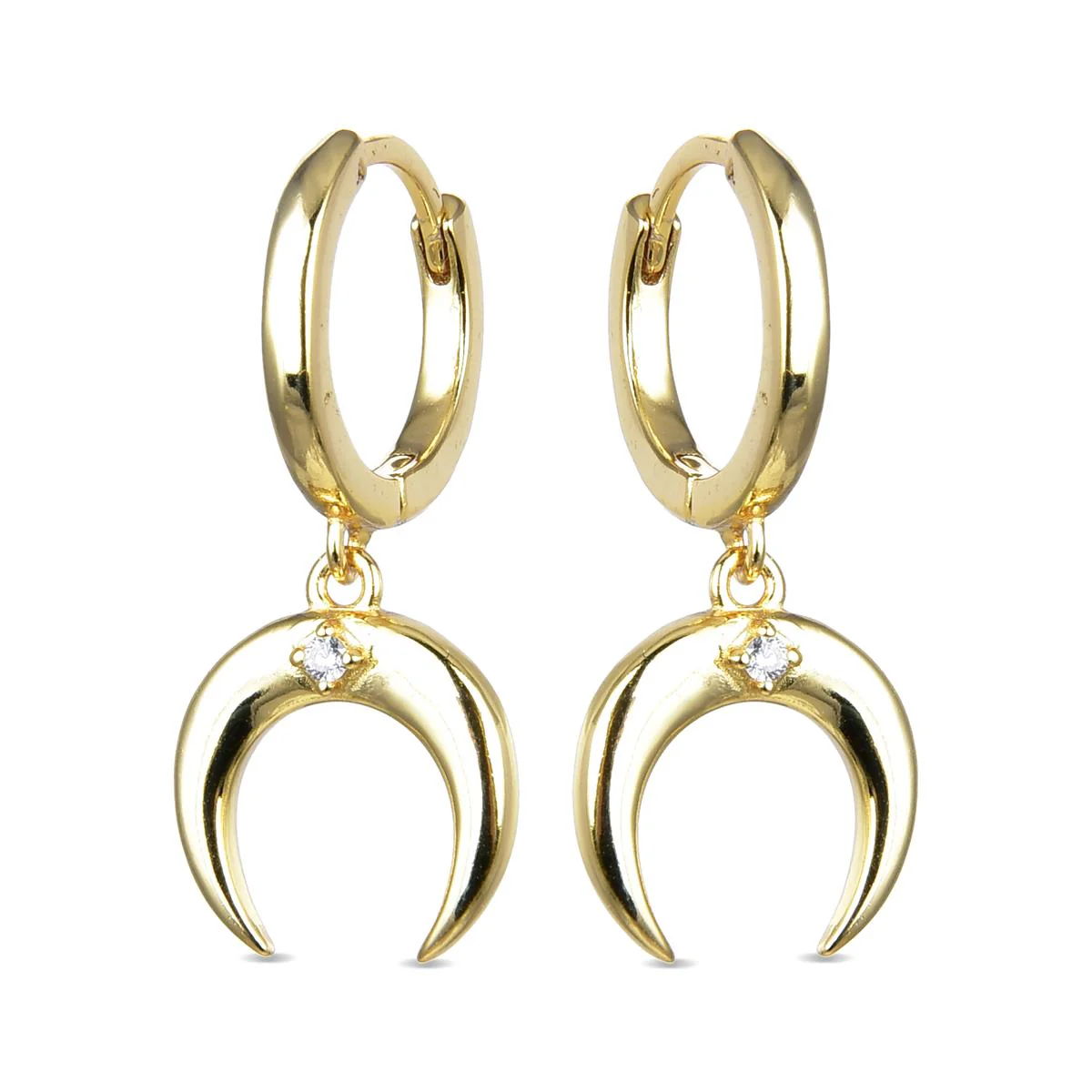 Pendientes Faqca Plata De Ley 925 - Faqca BLANCO - Image 2