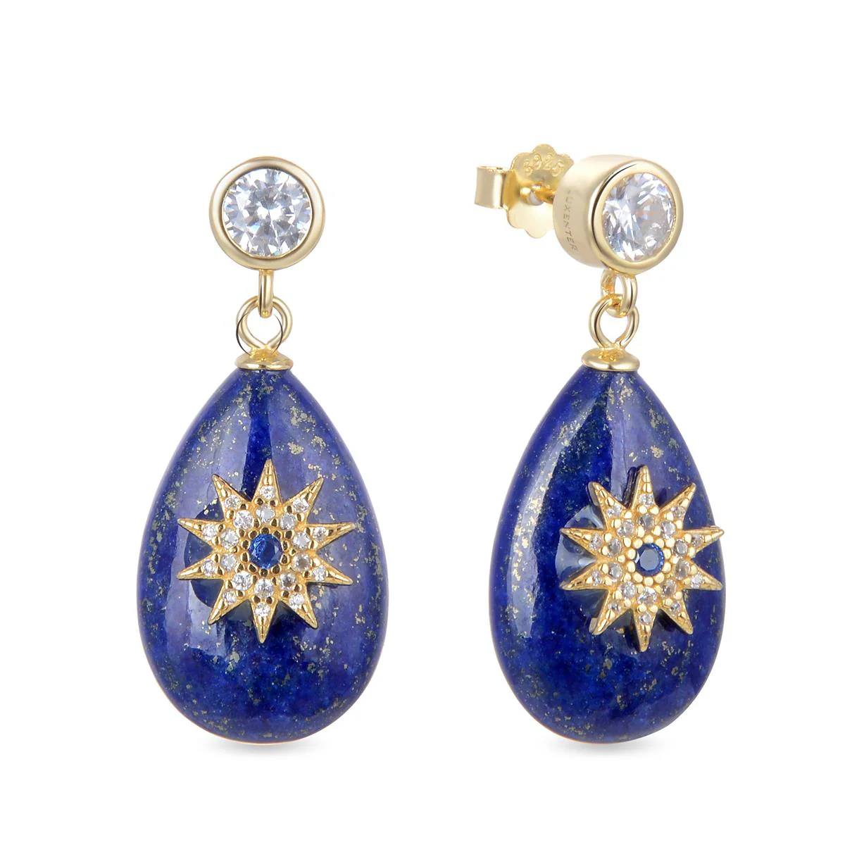 Pendientes Fersa Plata De Ley 925 - Fersa AZUL