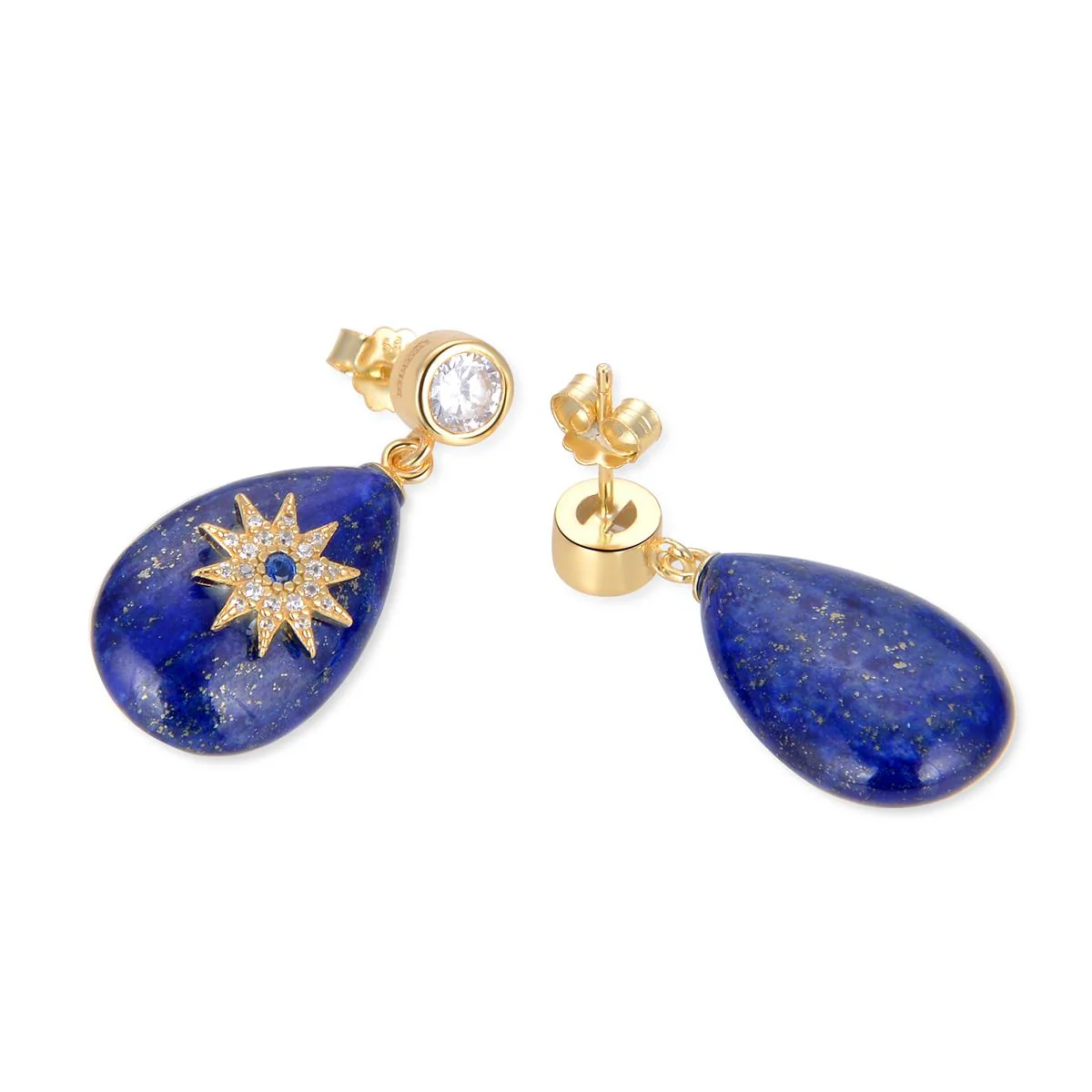 Pendientes Fersa Plata De Ley 925 - Fersa AZUL - Image 3