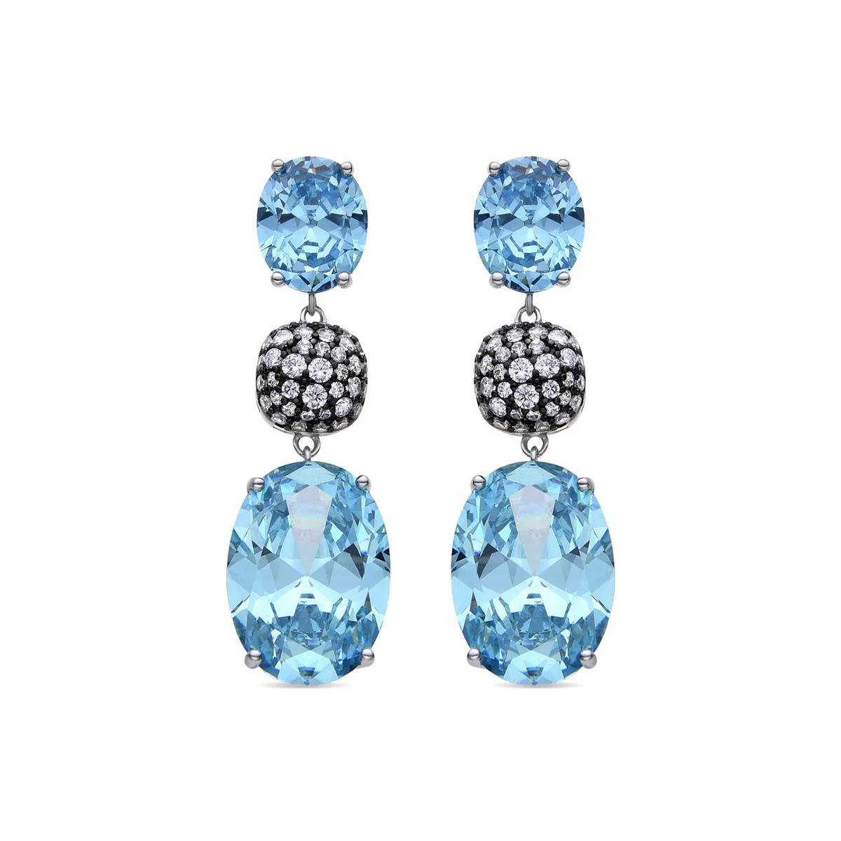 Pendientes Filia Plata de Ley 925 - Filia AZUL