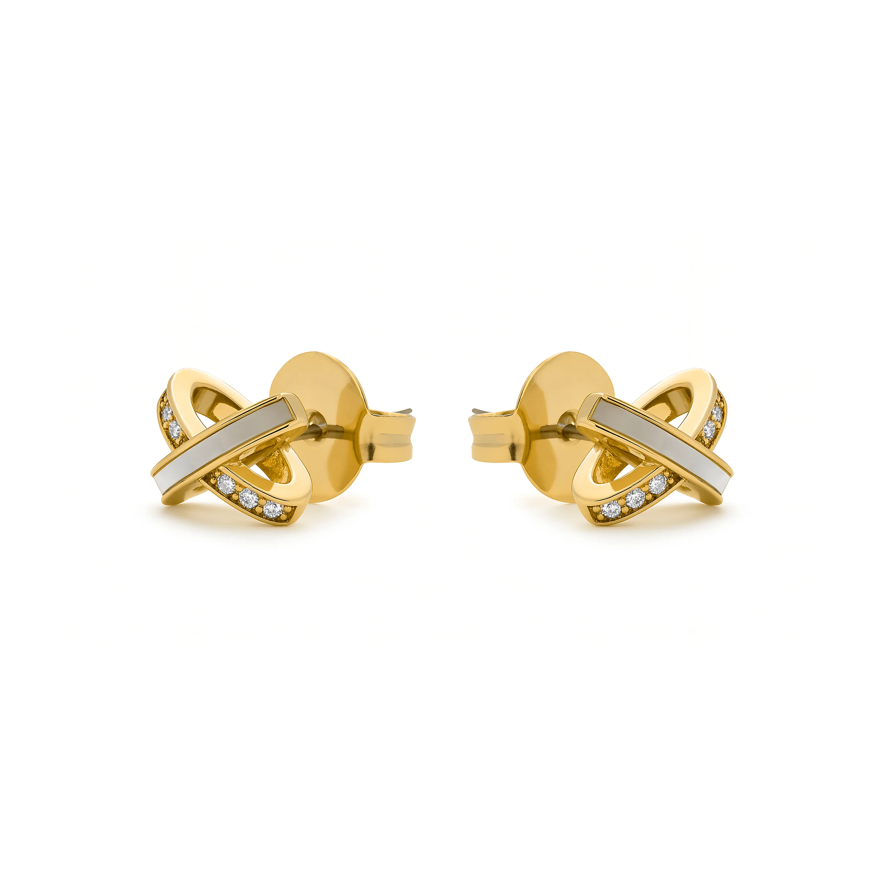 Pendientes acabado en oro amarillo 18k - Fimi - Image 3