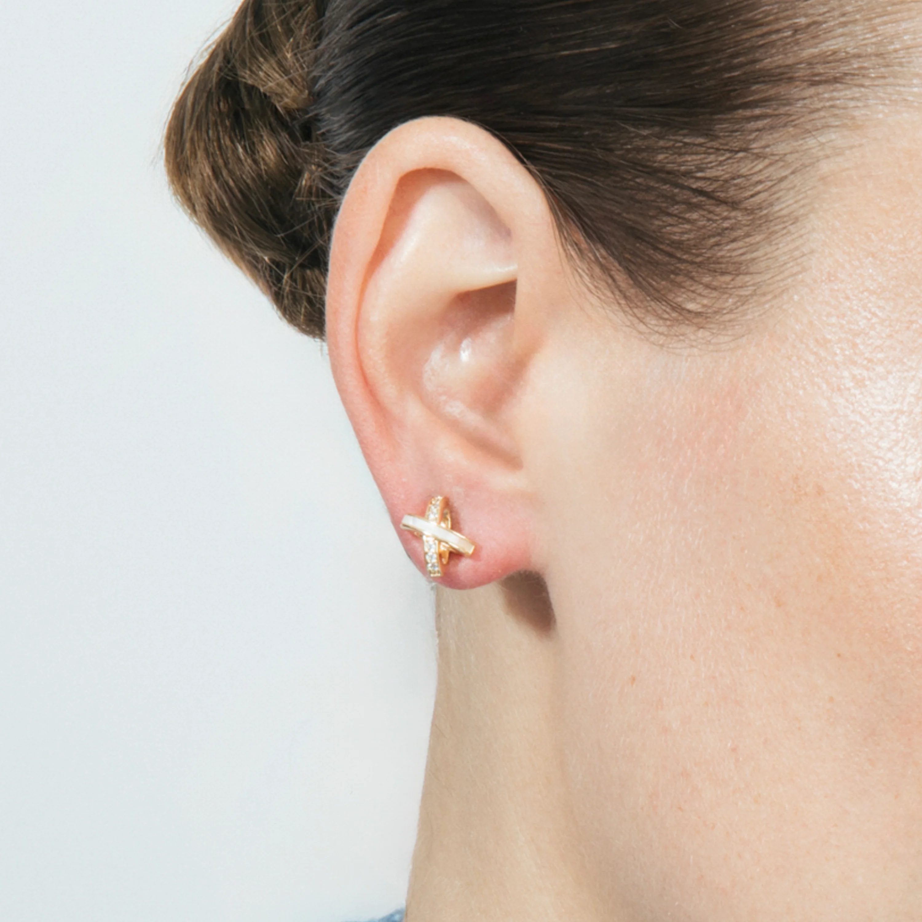 Pendientes acabado en oro amarillo 18k - Fimi - Image 4