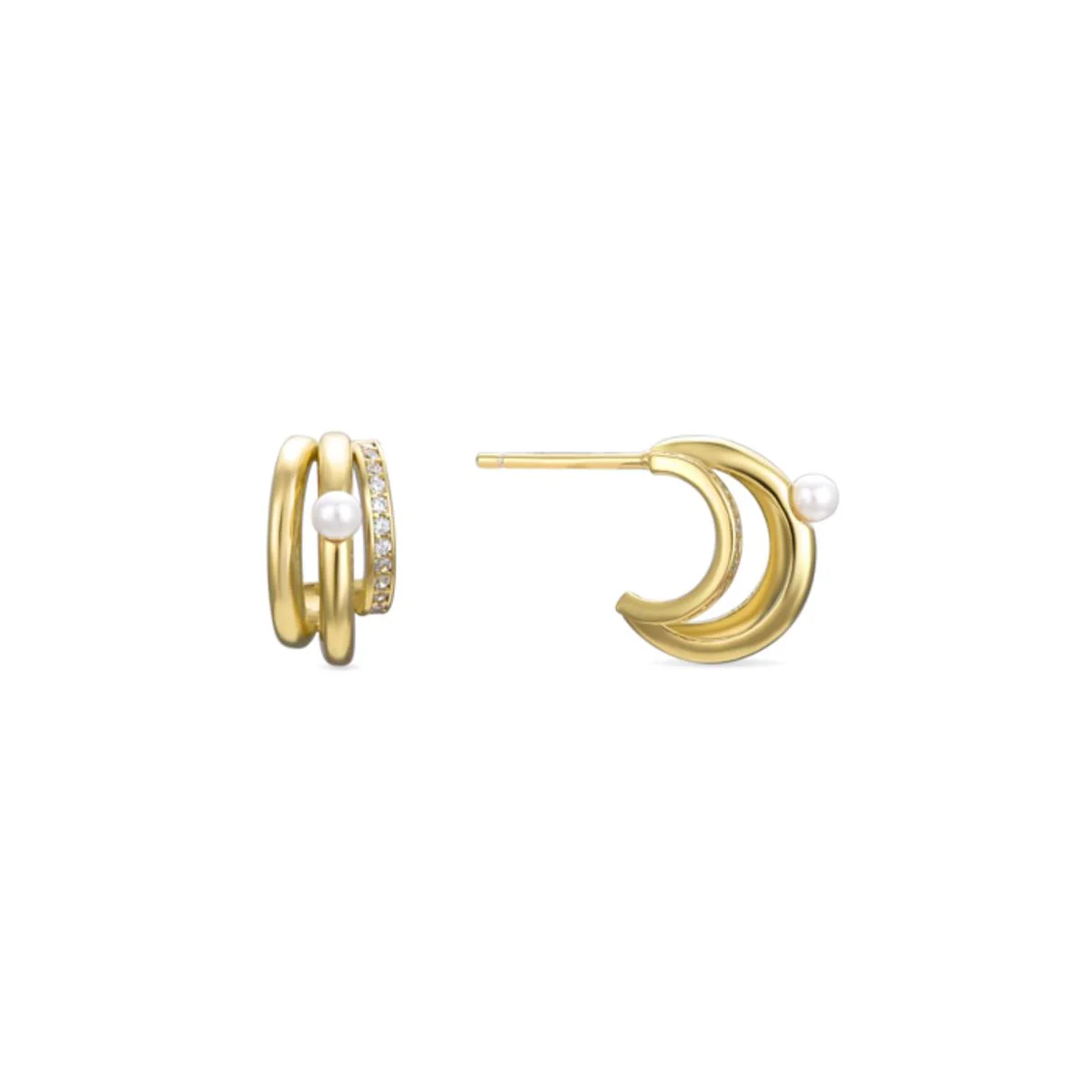 Pendientes Firon Plata De Ley 925 - Firon BLANCO