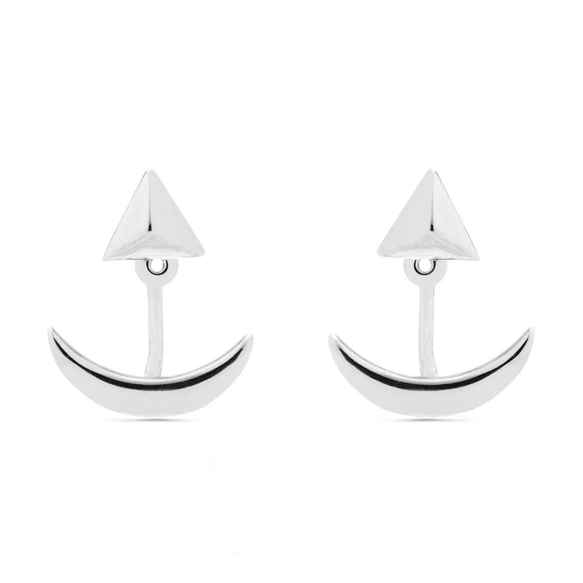 Pendientes Fledmen Plata De Ley 925 - Fledmen GRIS