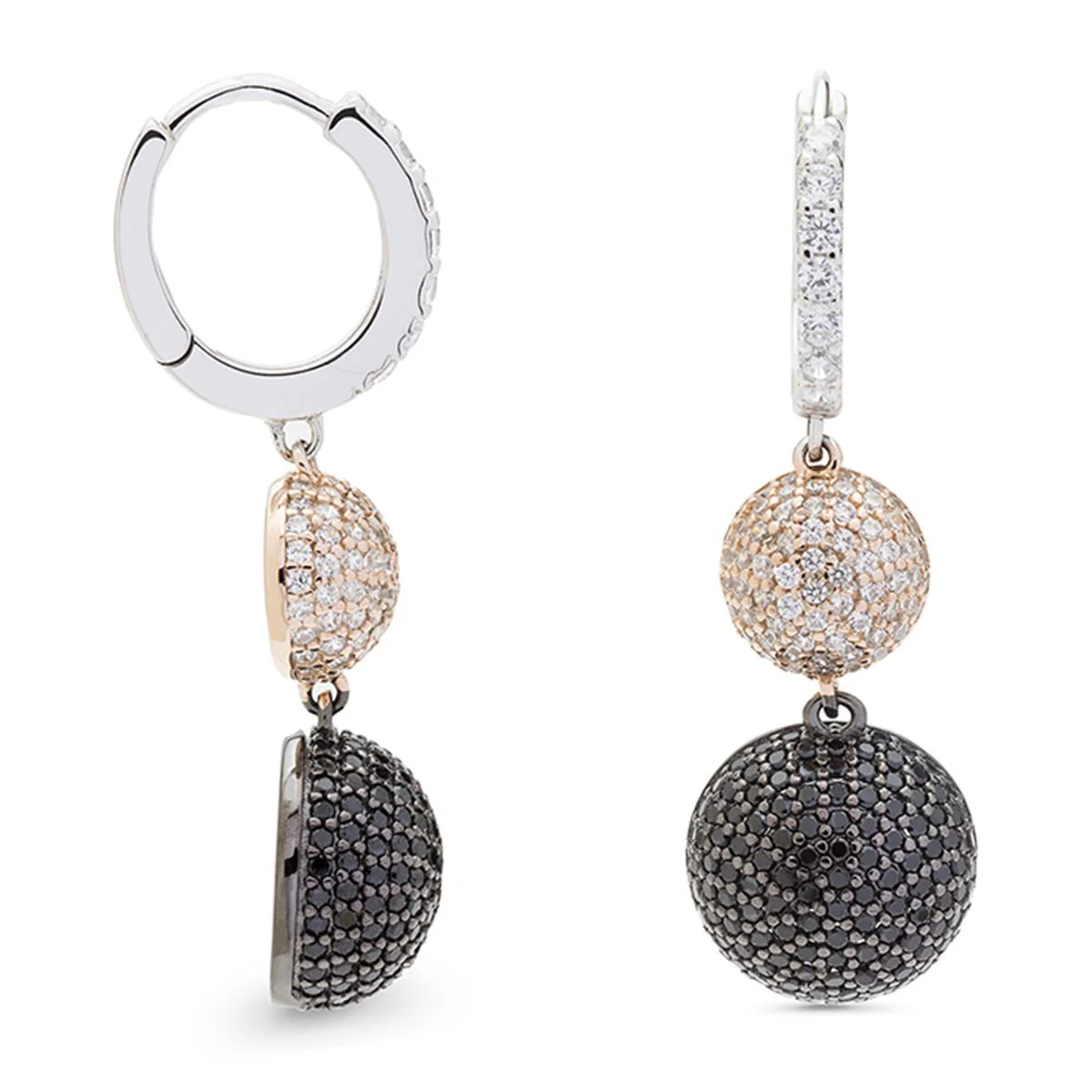 Pendientes Fortinhal Plata De Ley 925 - Fortinhal MULTICOLOR