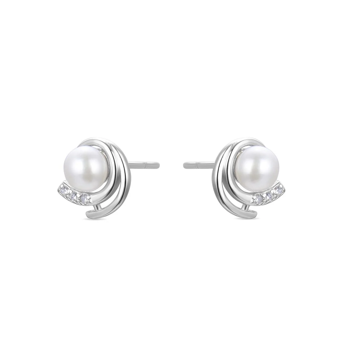 Pendientes Frost Plata De Ley 925 - Frost BLANCO - Image 2