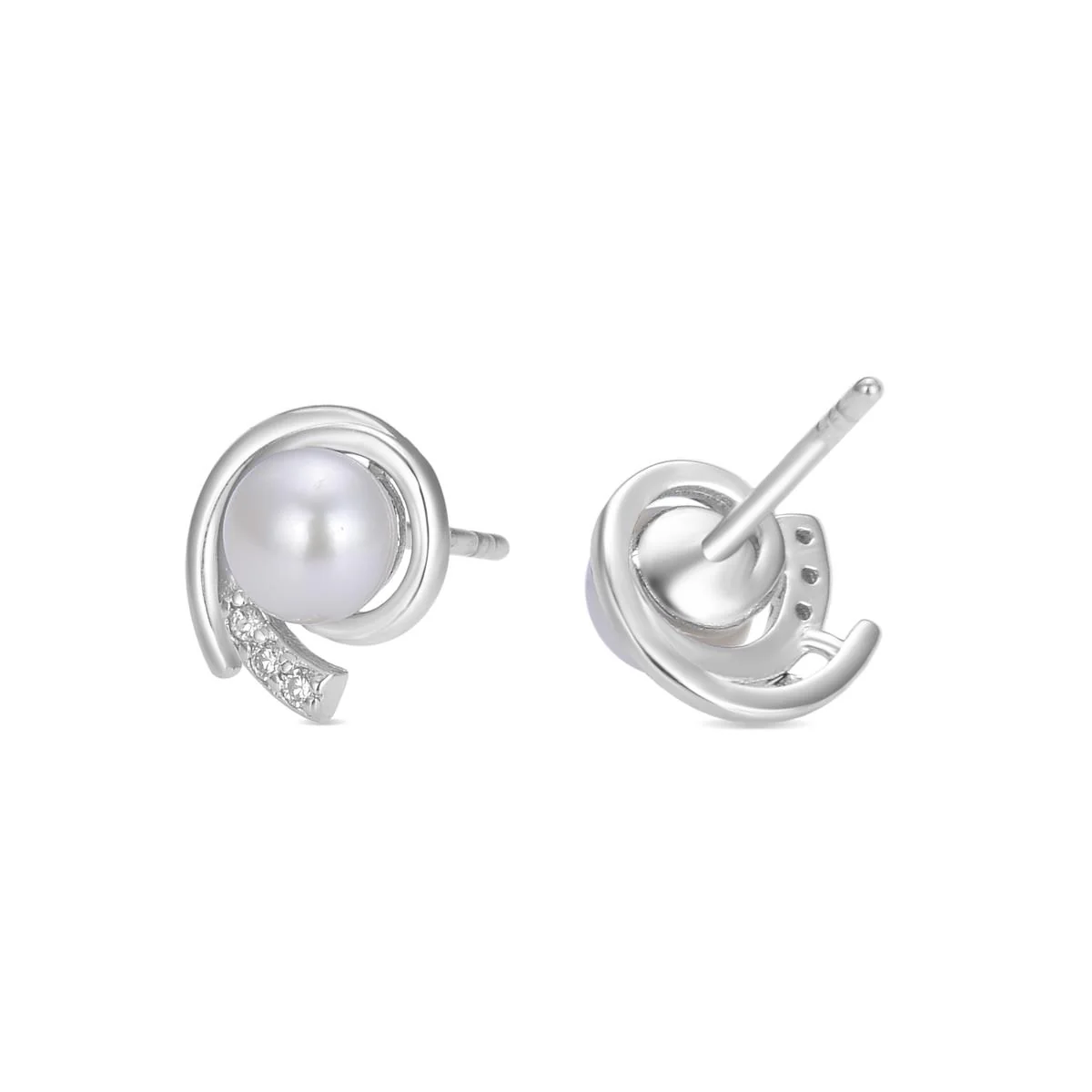 Pendientes Frost Plata De Ley 925 - Frost BLANCO - Image 3