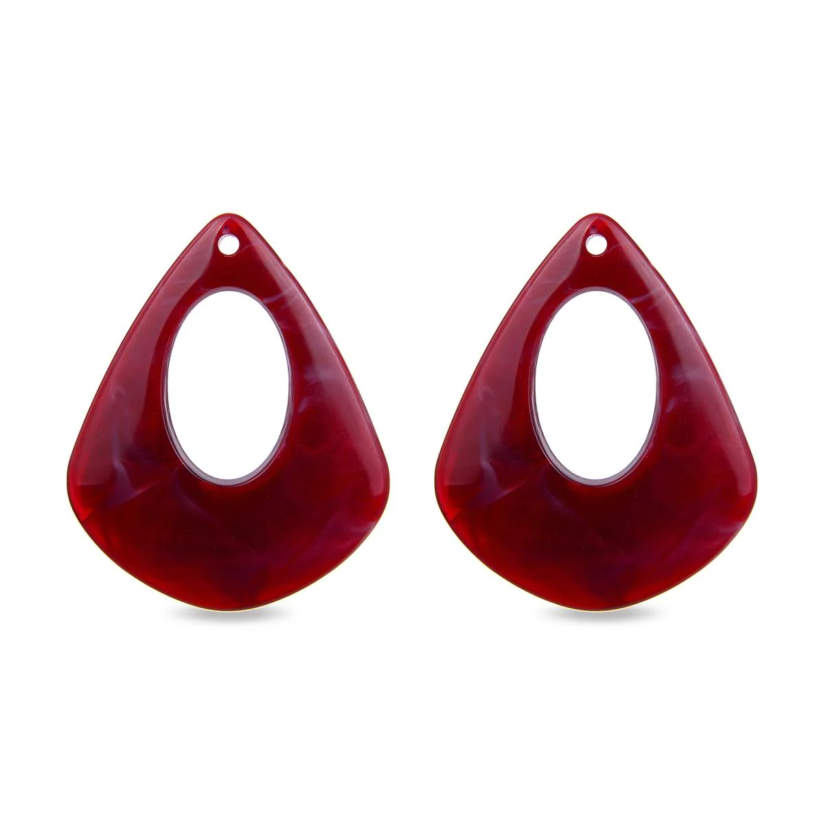 Pendientes Combinables Funax Resina - Funax ROJO