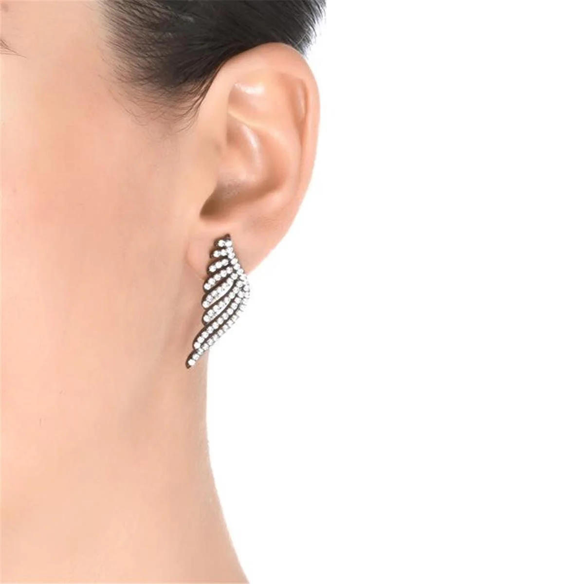 Pendientes Fyreli Plata De Ley 925 - Fyreli BLANCO - Image 2
