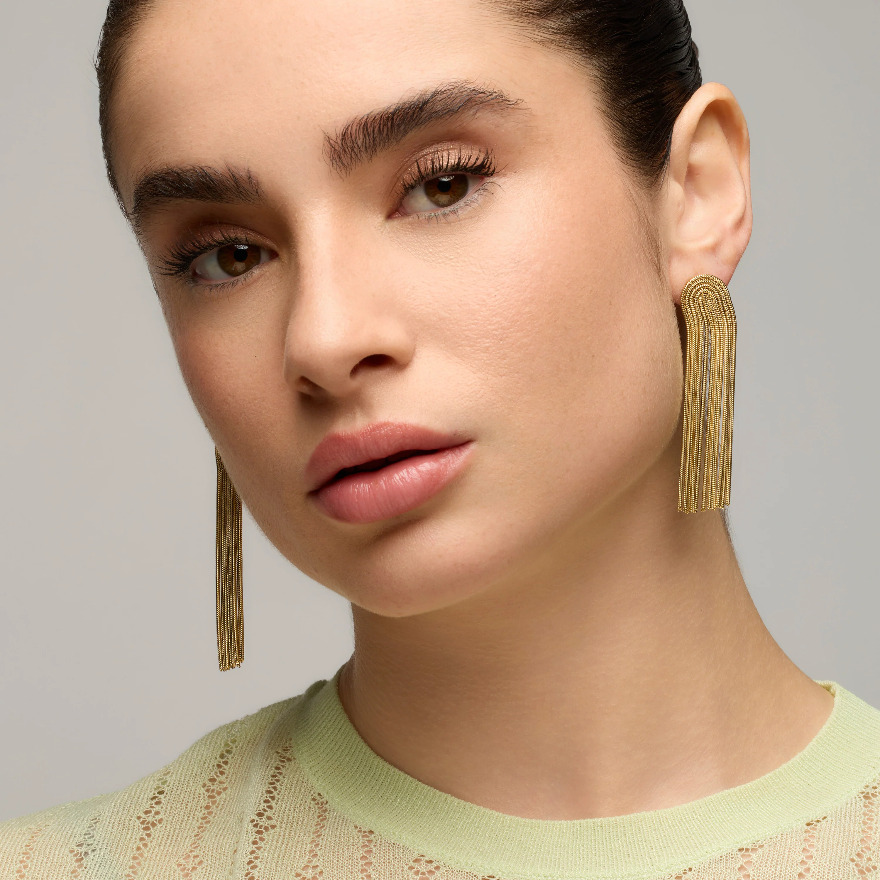 Pendientes acabado oro amarillo de 18k - Gaion - Image 2