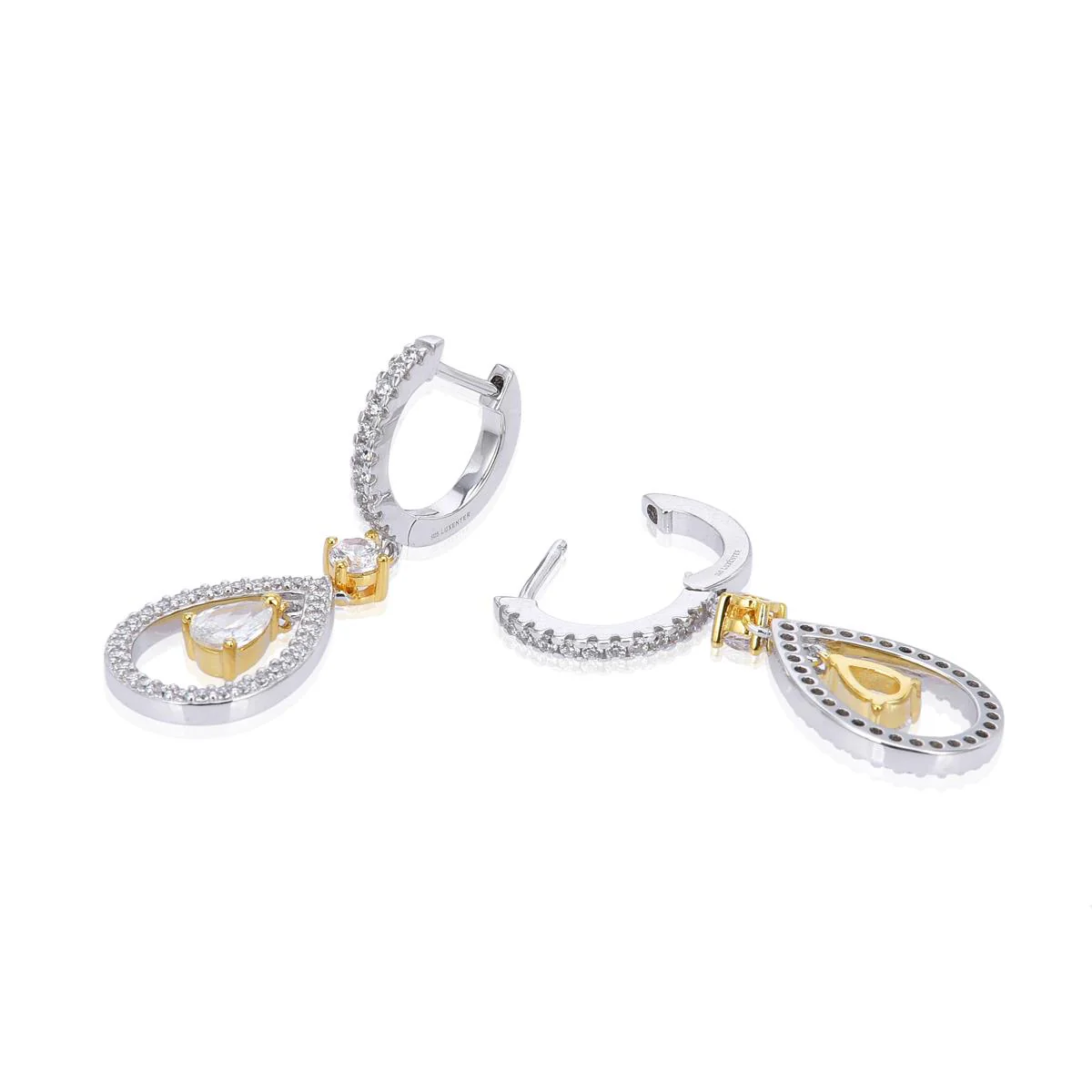 Pendientes Gala Plata De Ley 925 - Gala BLANCO - Image 3