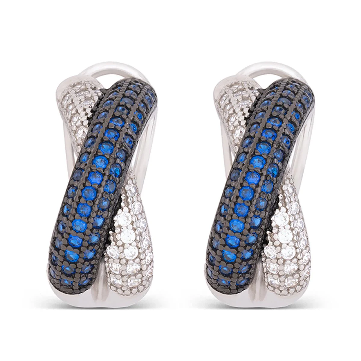 Pendientes Gami Plata De Ley 925 - Gami AZUL