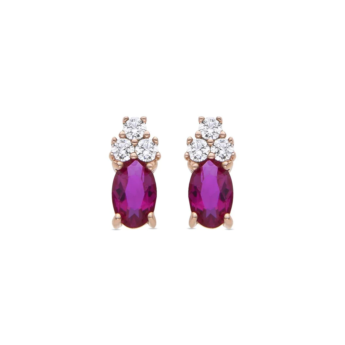 Pendientes Garma Plata de Ley 925 - Garma ROJO