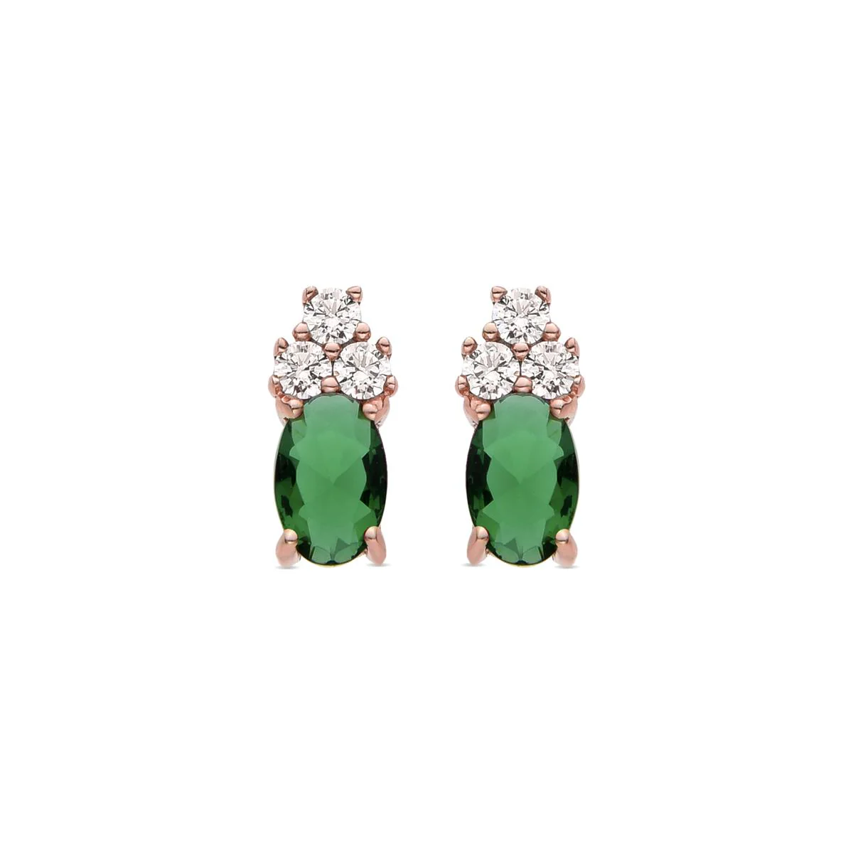 Pendientes Garma Plata de Ley 925 - Garma VERDE