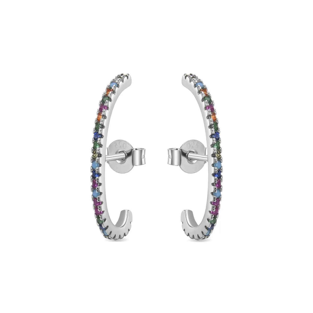 Pendientes Gasein Plata De Ley 925 - Gasein MULTICOLOR - Image 2