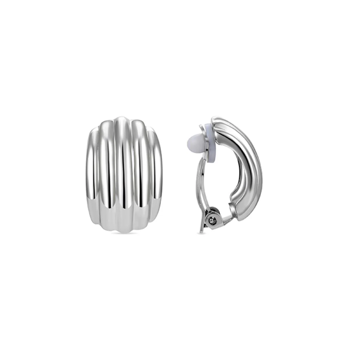 Pendientes Gechael acabado en Rodio - Gechael GRIS