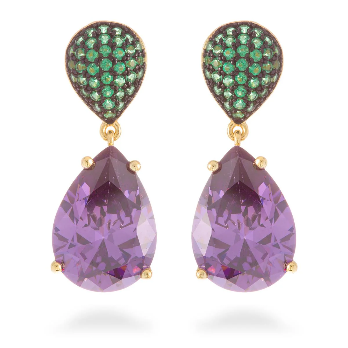 Pendientes Gimanug Plata De Ley 925 - Gimanug MULTICOLOR
