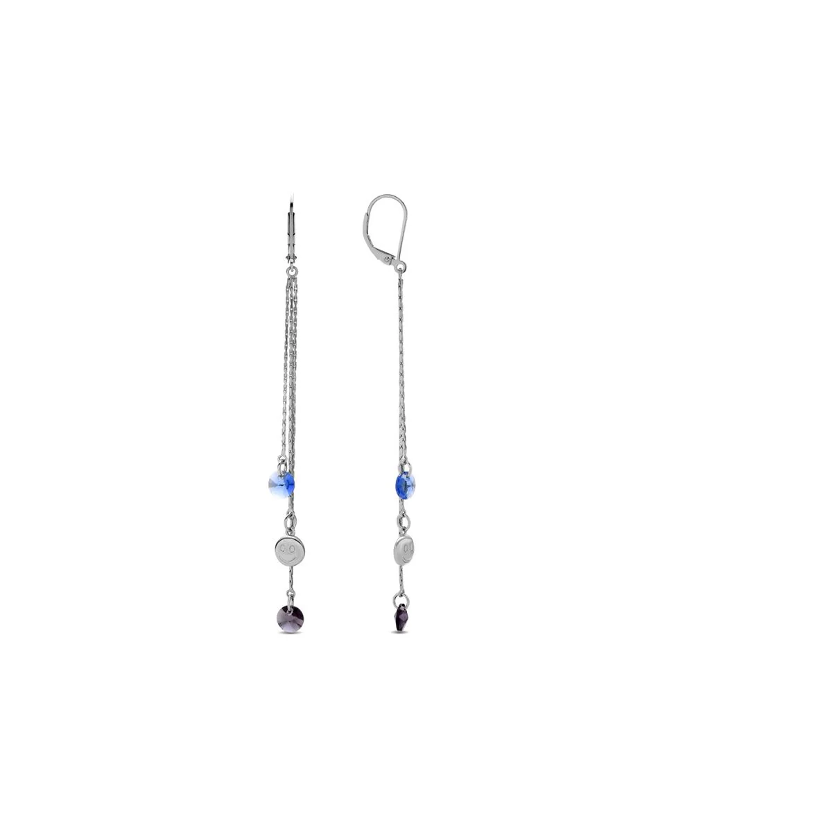 Pendientes Gisi Plata de Ley 925 - Gisi MULTICOLOR